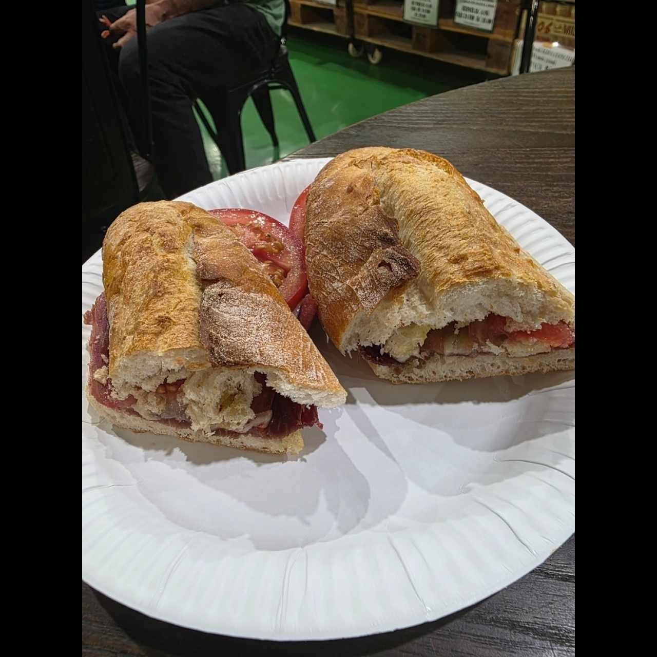 Bocadillo de Iberico