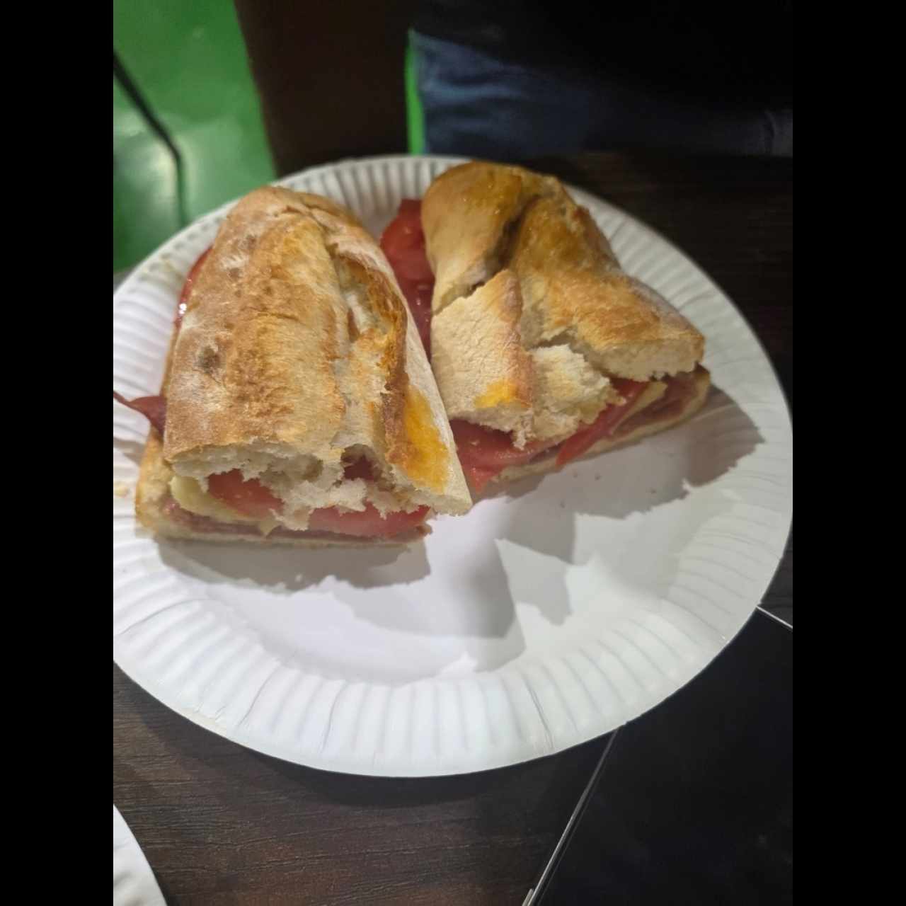 Bocadillo de jamón serrano