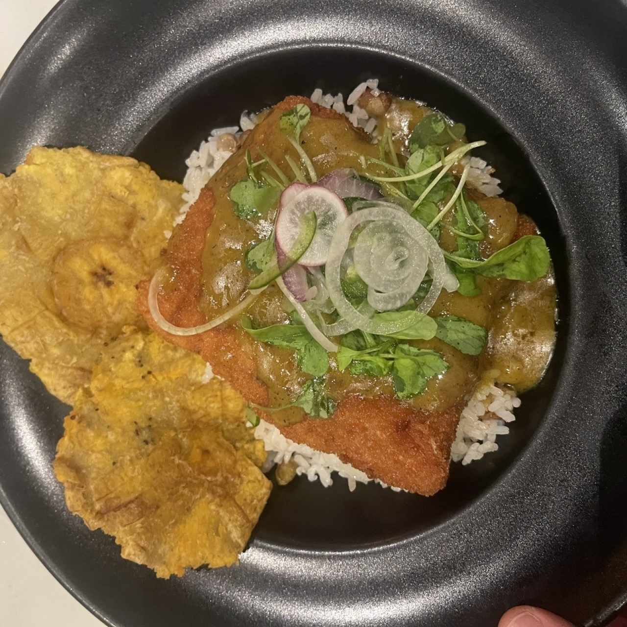 Corvina Coco y Curry