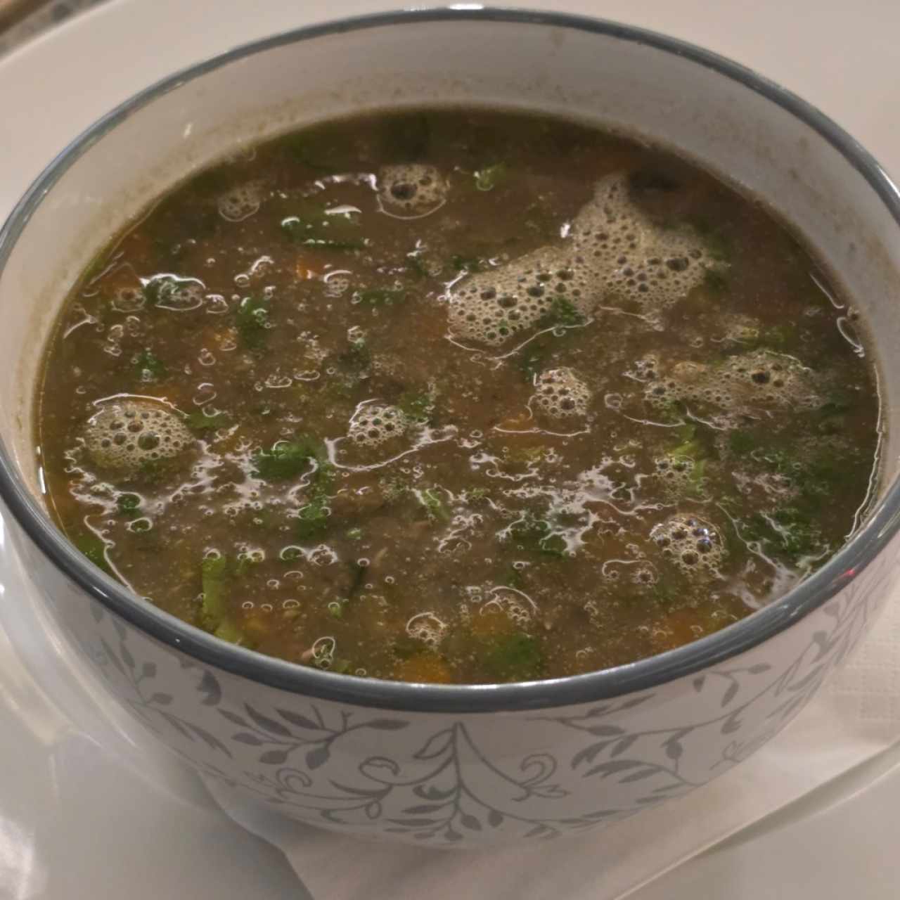 Entradas - Sopa de Lentejas