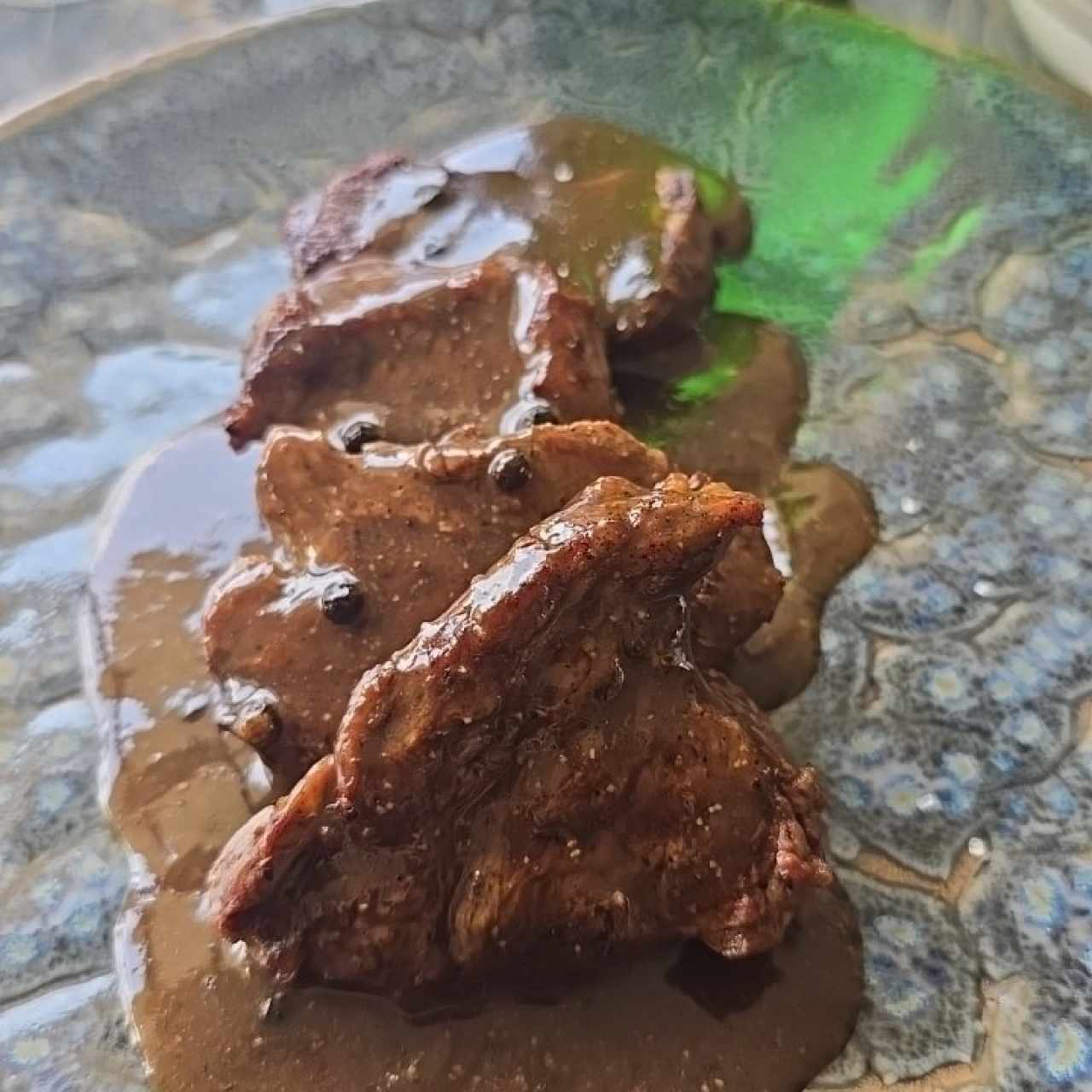 Medallones de Res a la Pimienta
