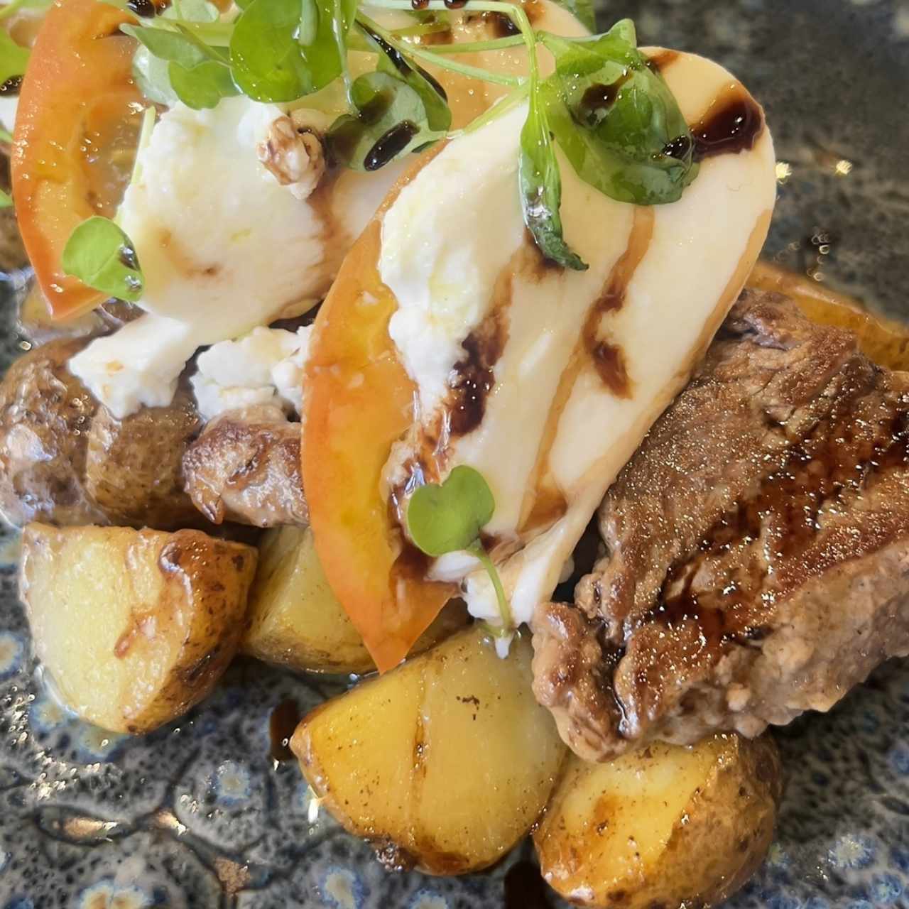 Medallones a la Caprese