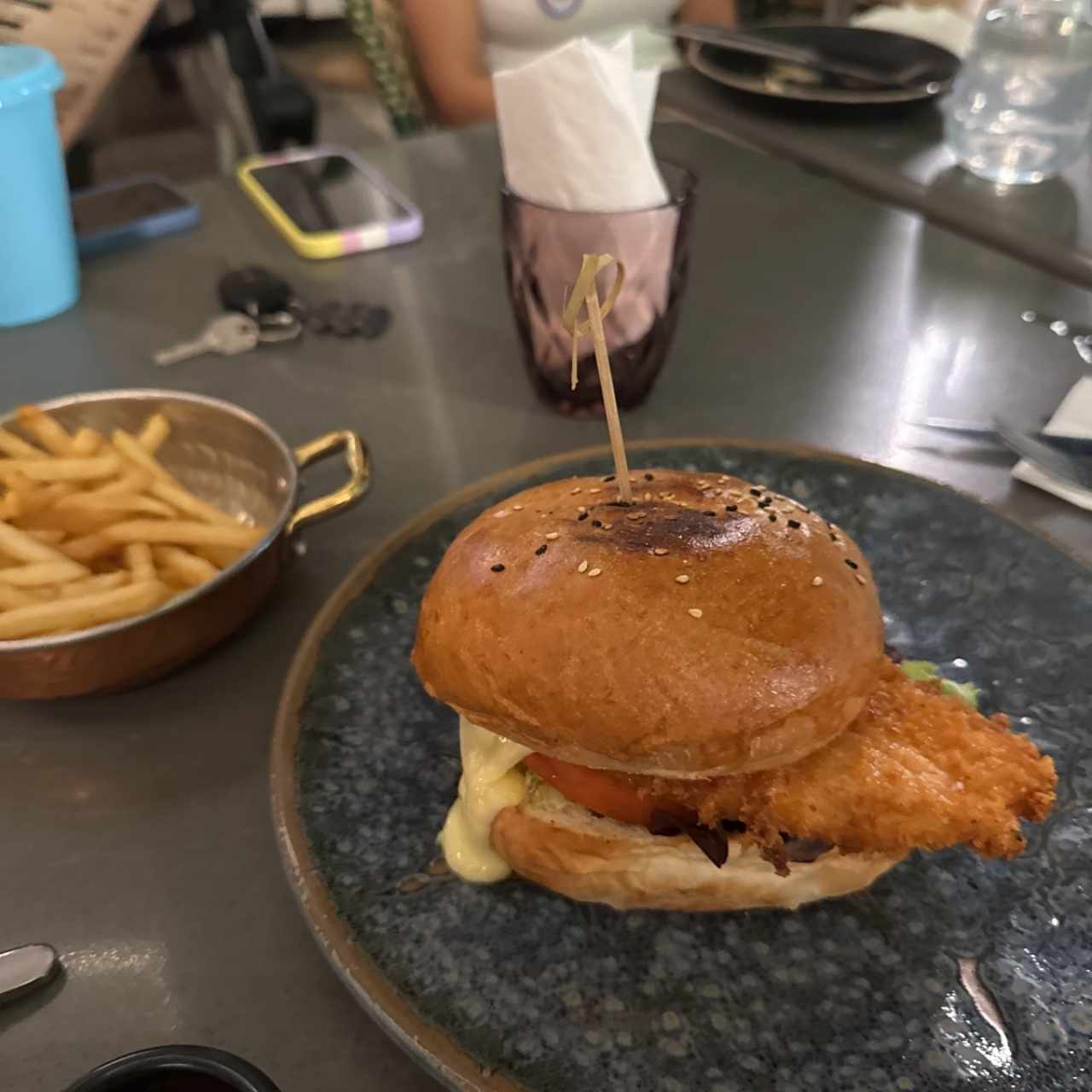 Hamburguesa de Pollo