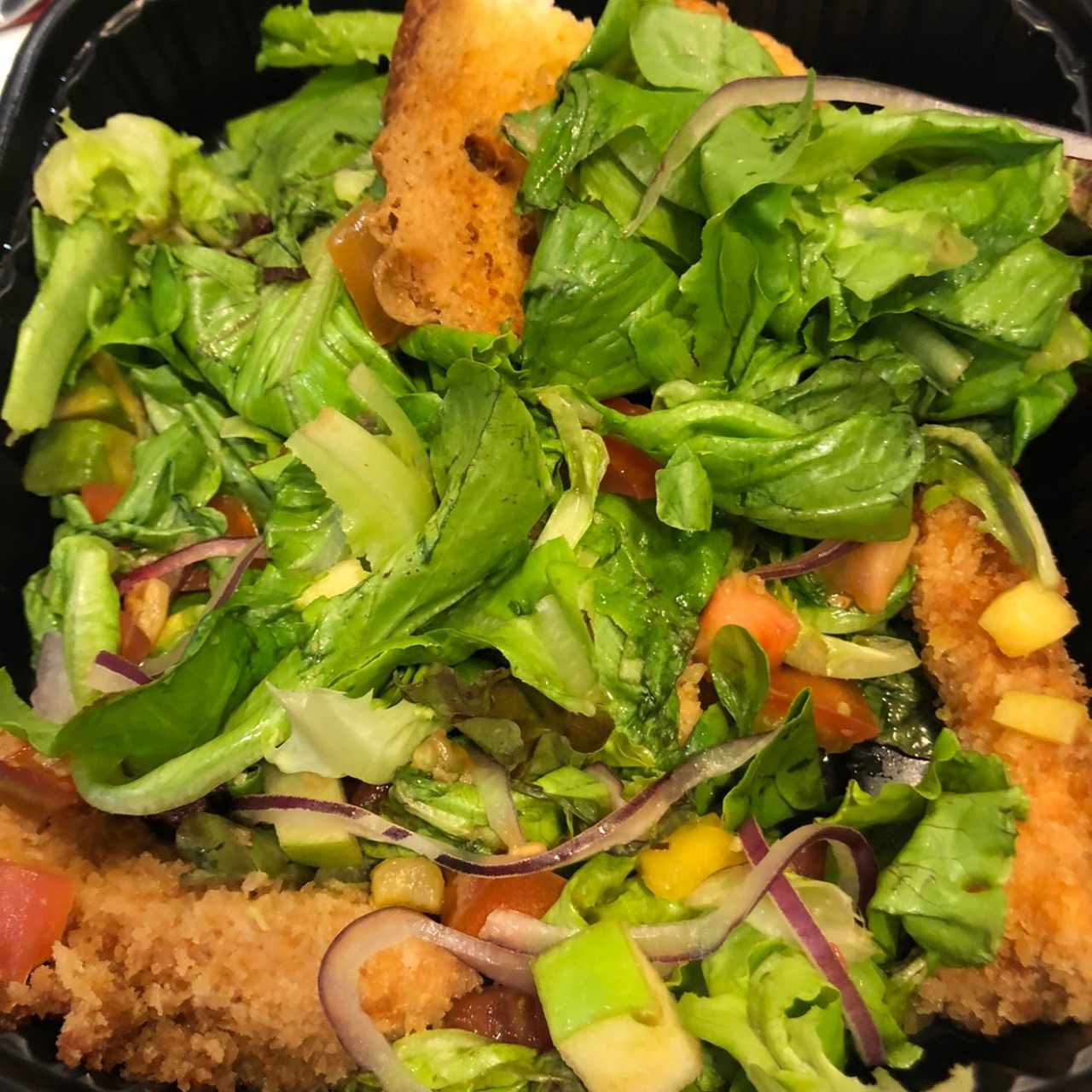 ensalada de pollo