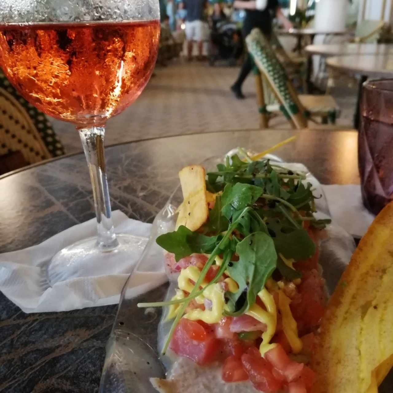 tartar de atún