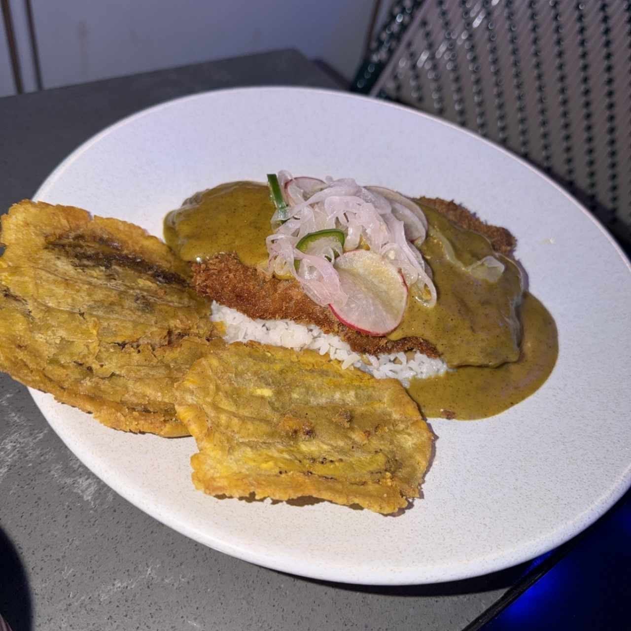 Corvina Coco y Curry