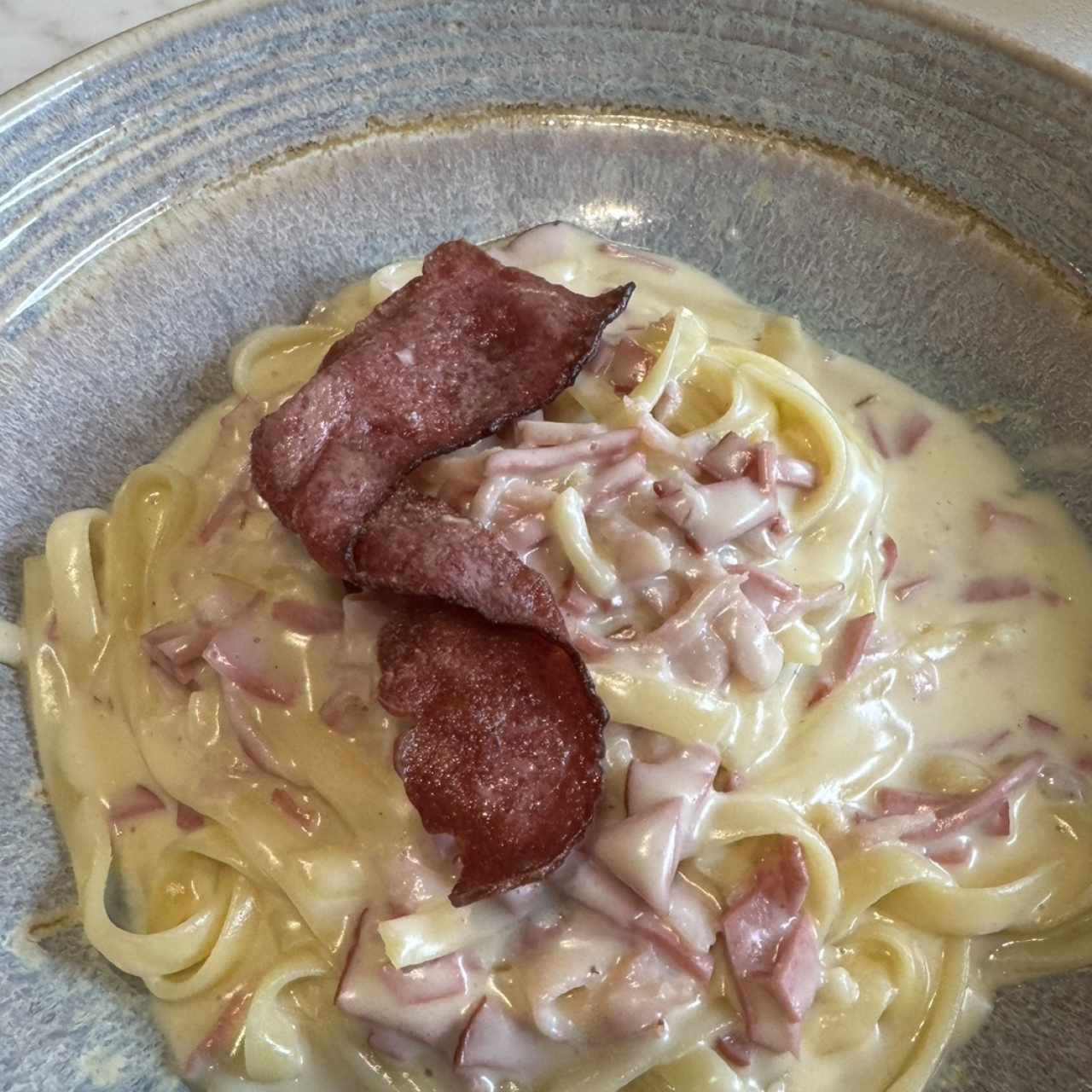 Pastas - Carbonara de Pavo