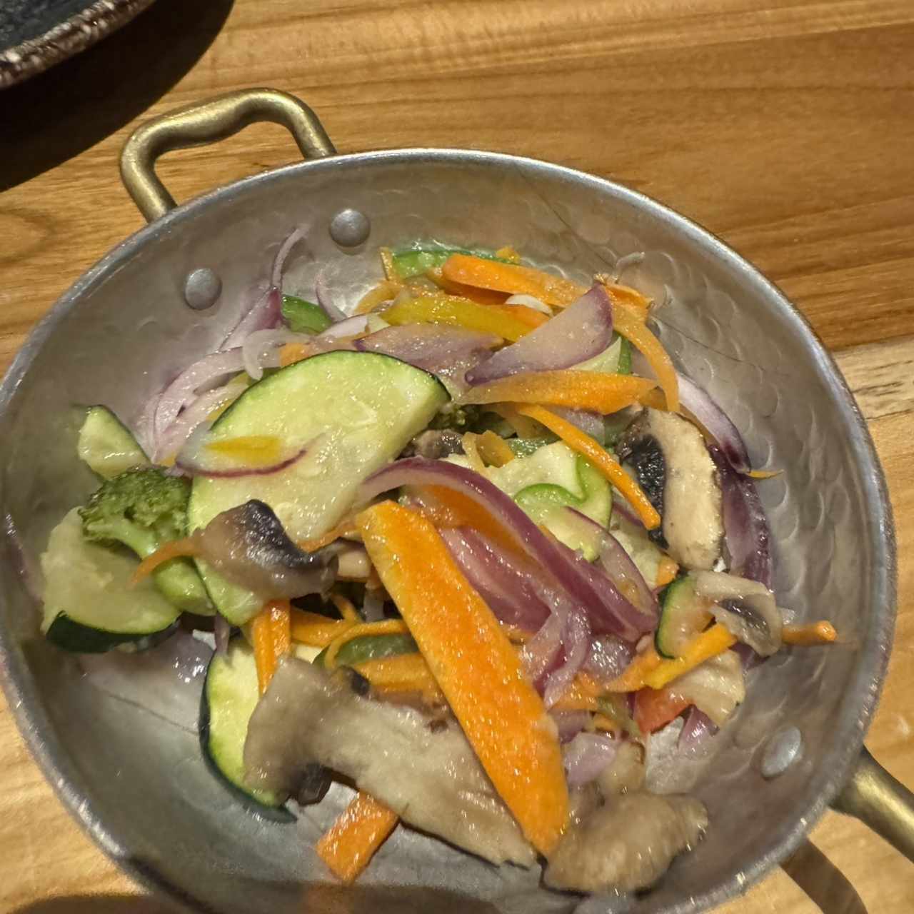 Vegetales salteados