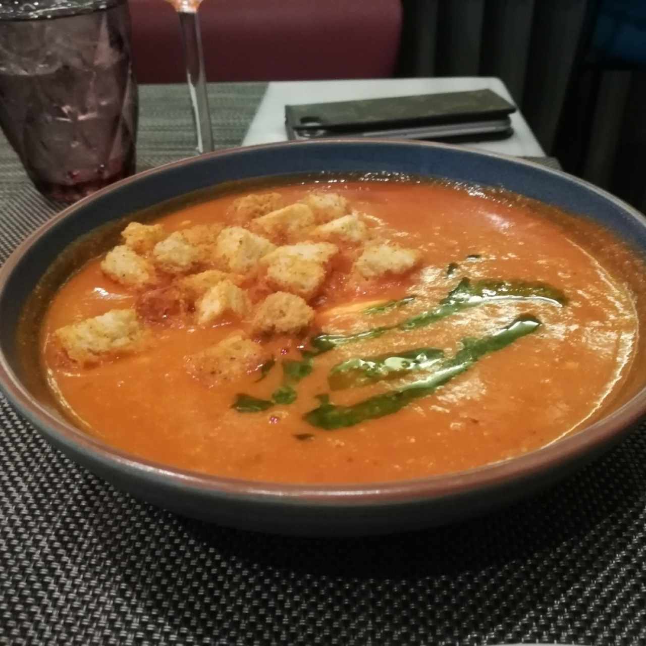 sopa de tomate 