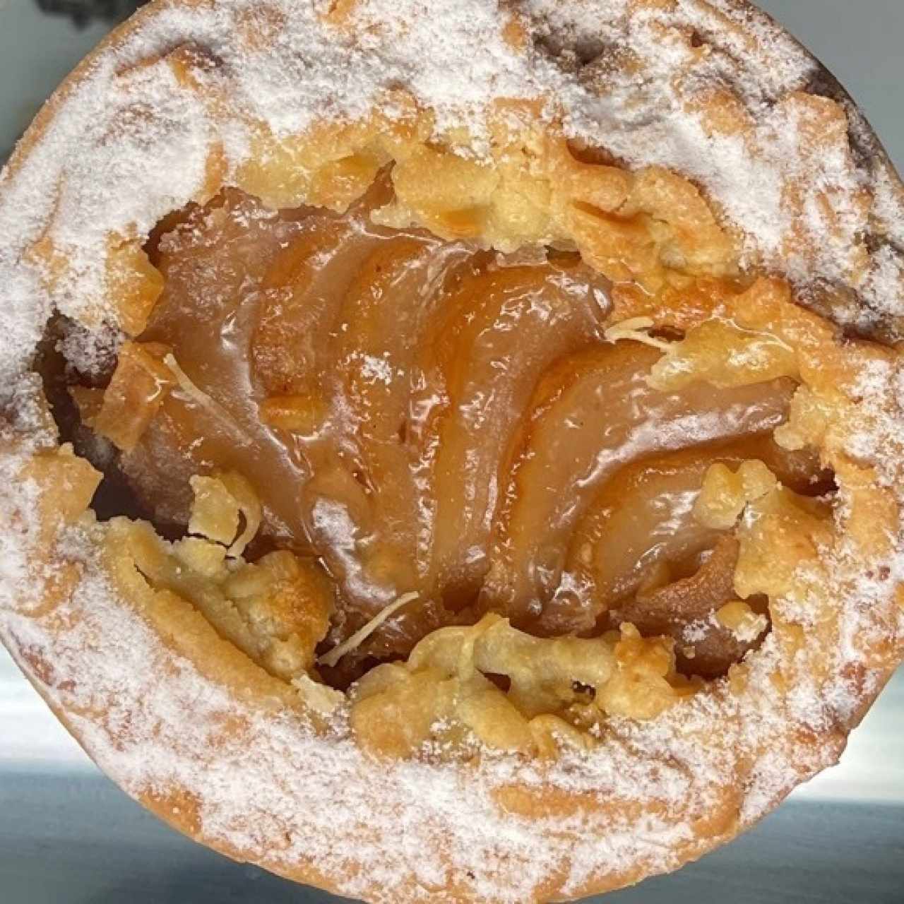 Tartaleta de manzana y pera