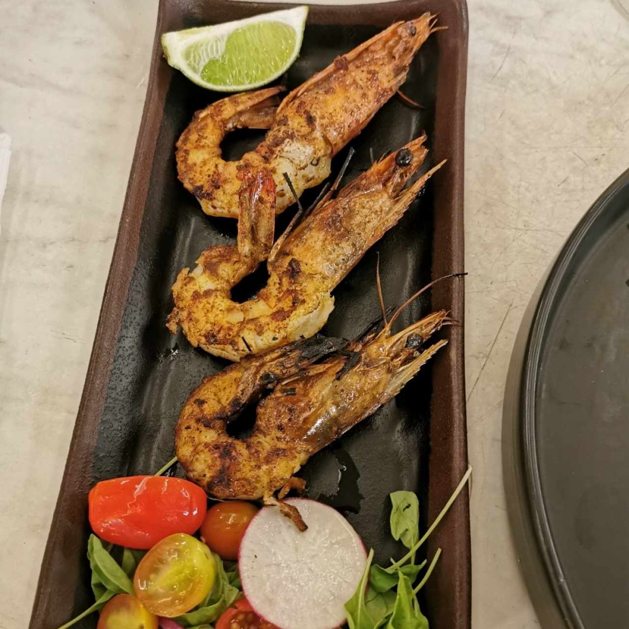 Langostinos a la Parrilla
