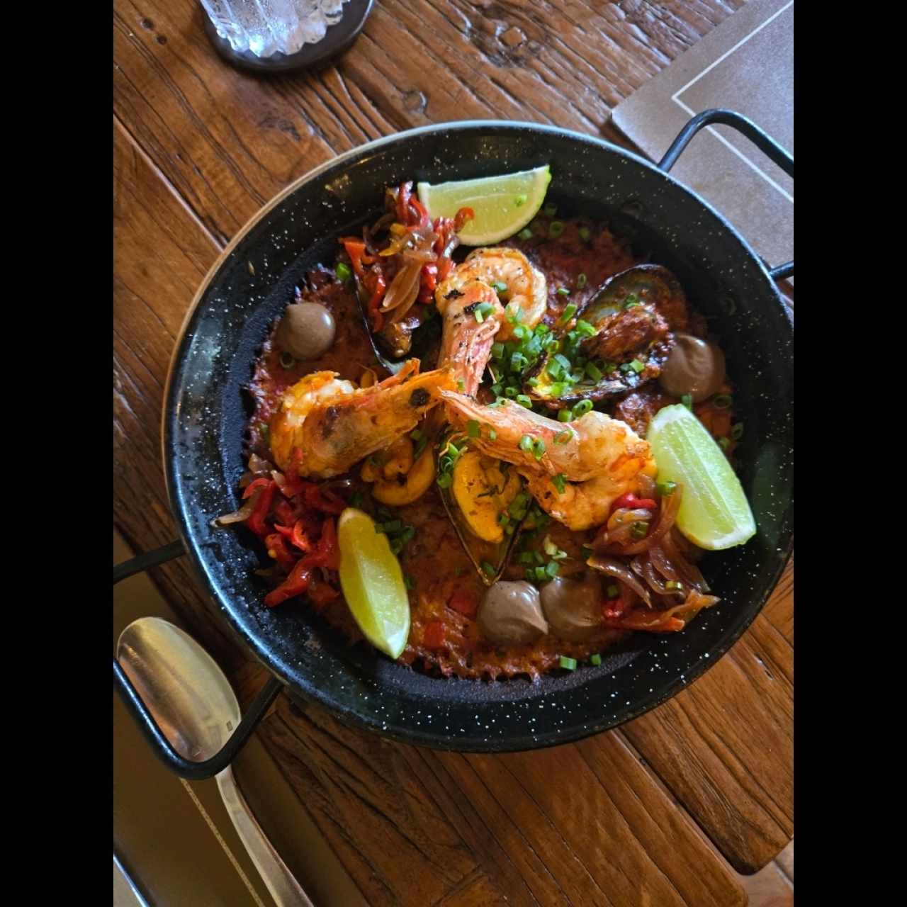 paella de mariscos