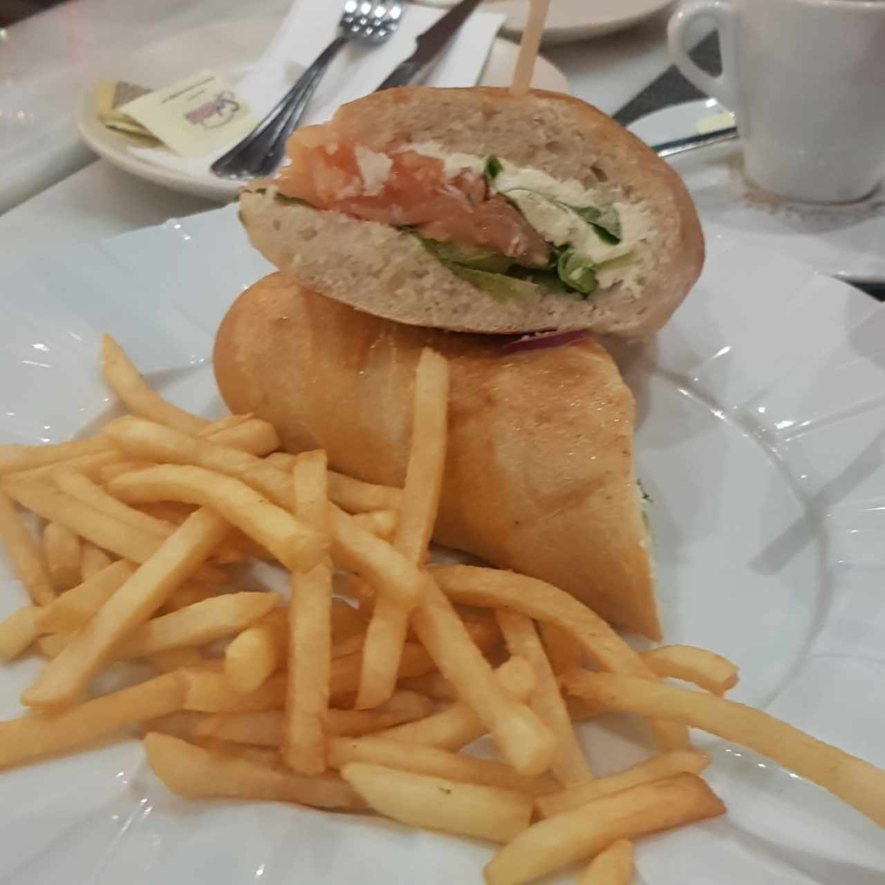 con salmón 