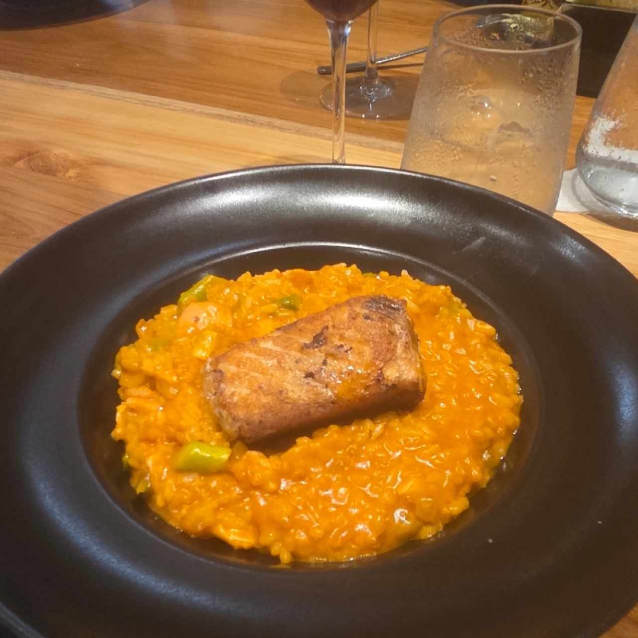 risotto salmón 