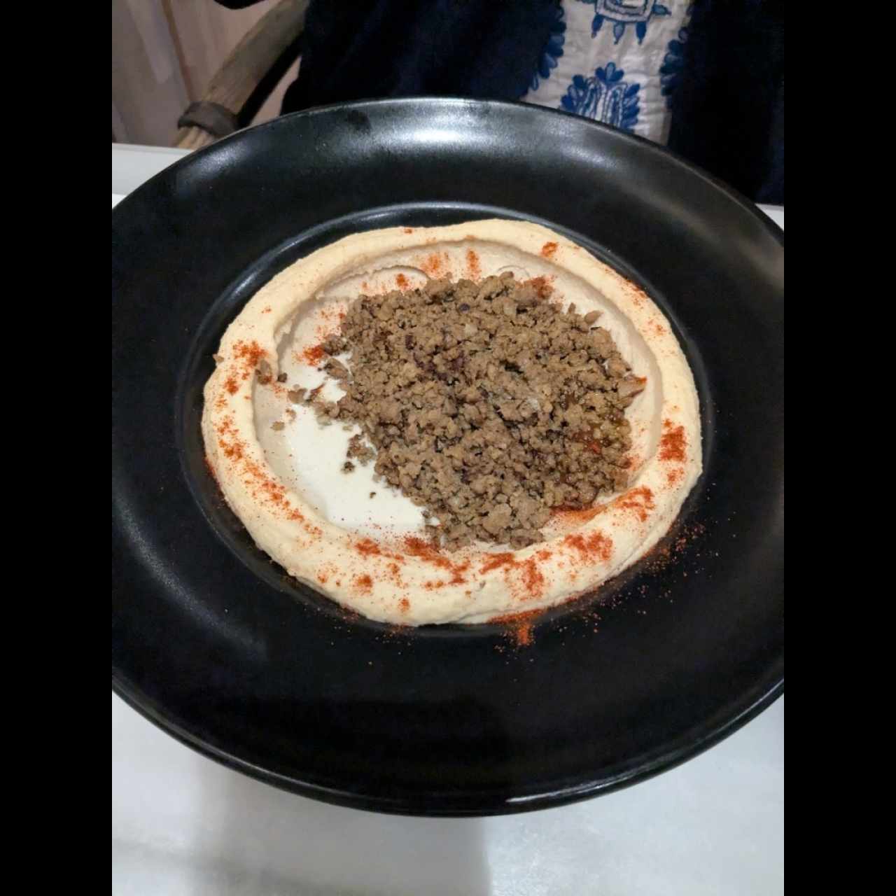 Hummus de Carne Molida