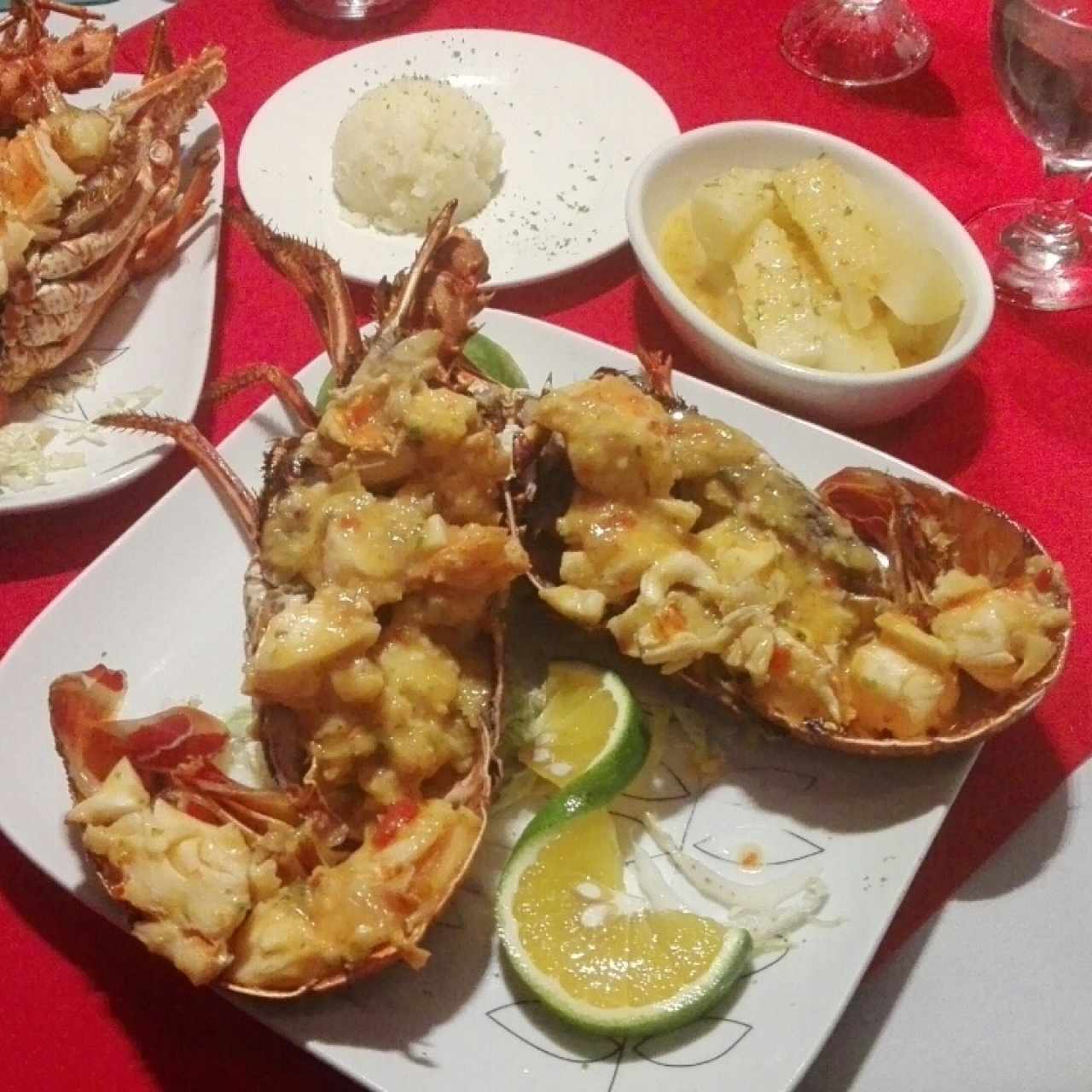 langosta al ajillo