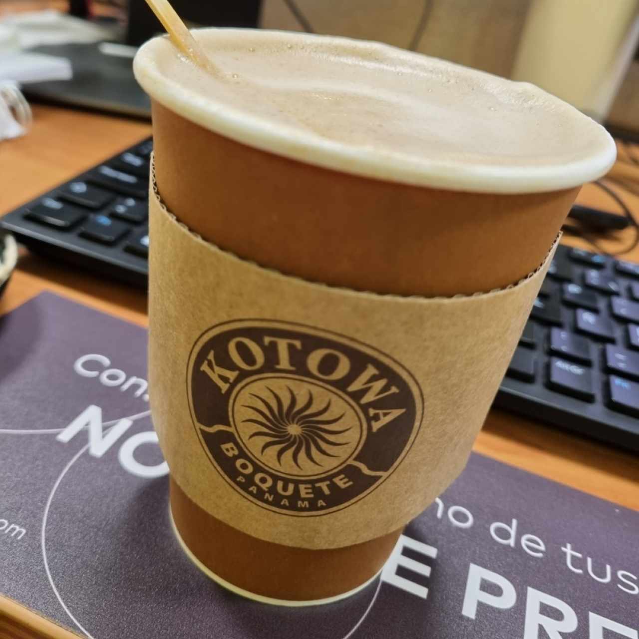 latte saborizado  vainilla