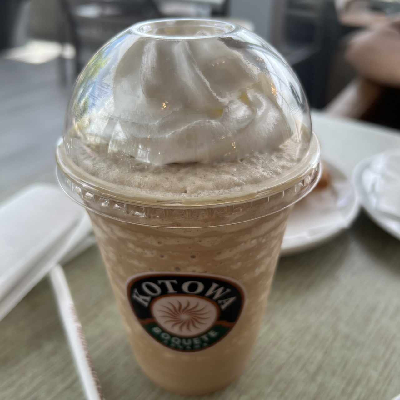Frappé de café