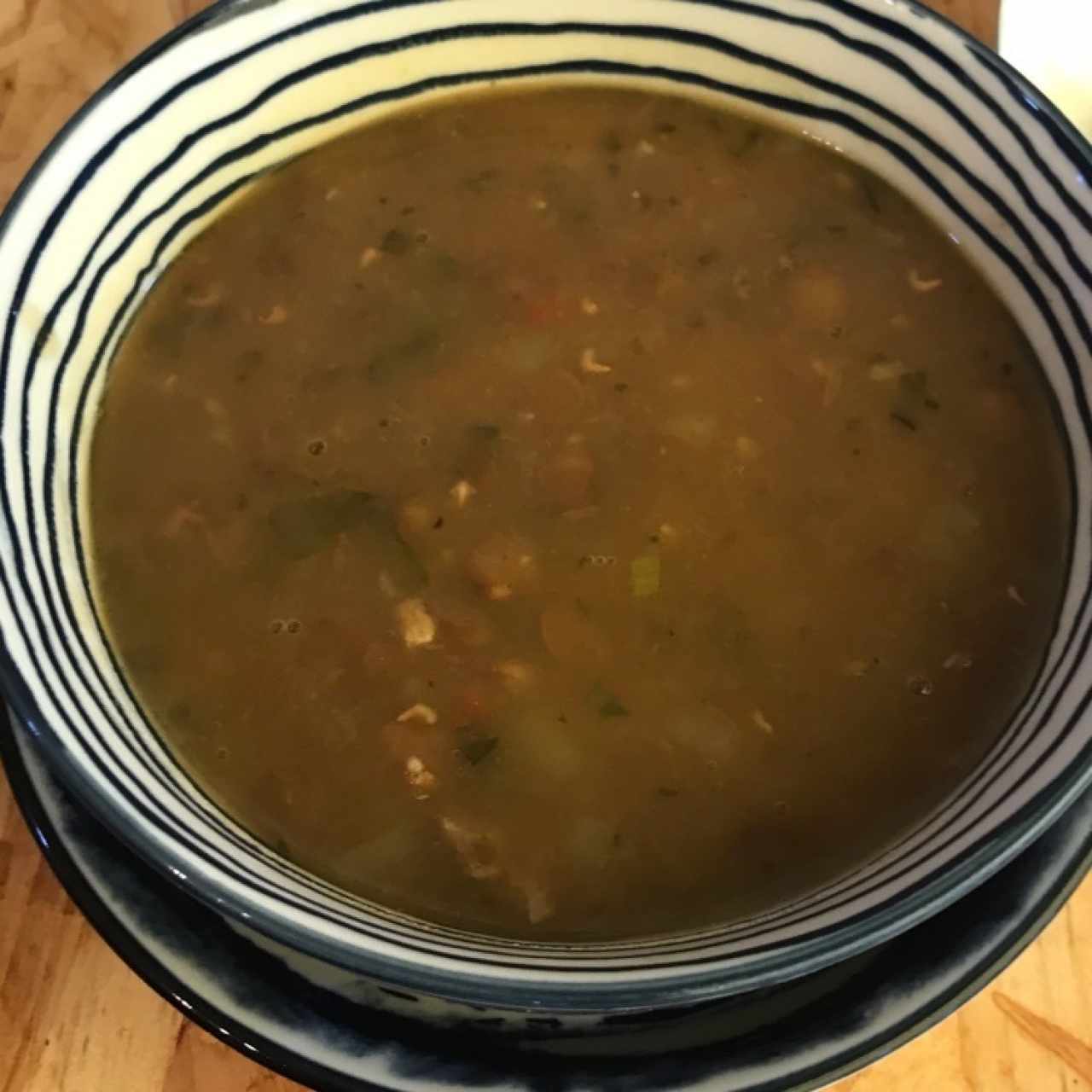 sopa de lentejas