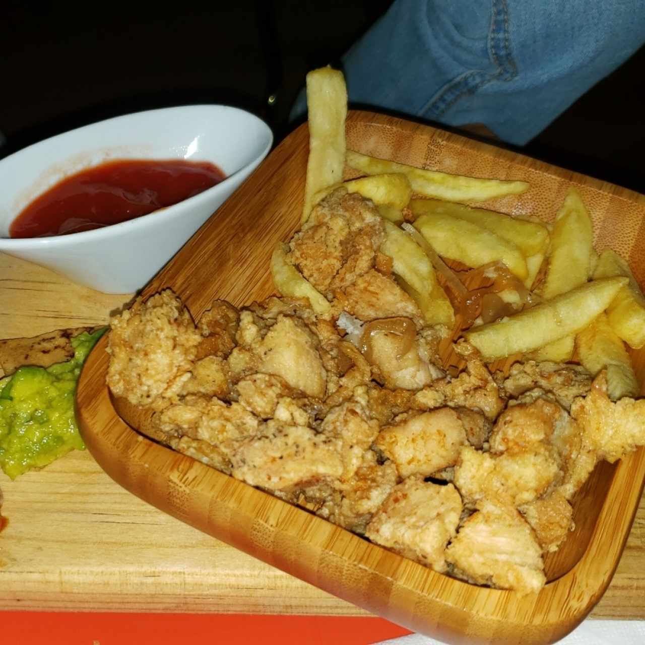 nuggets con papas