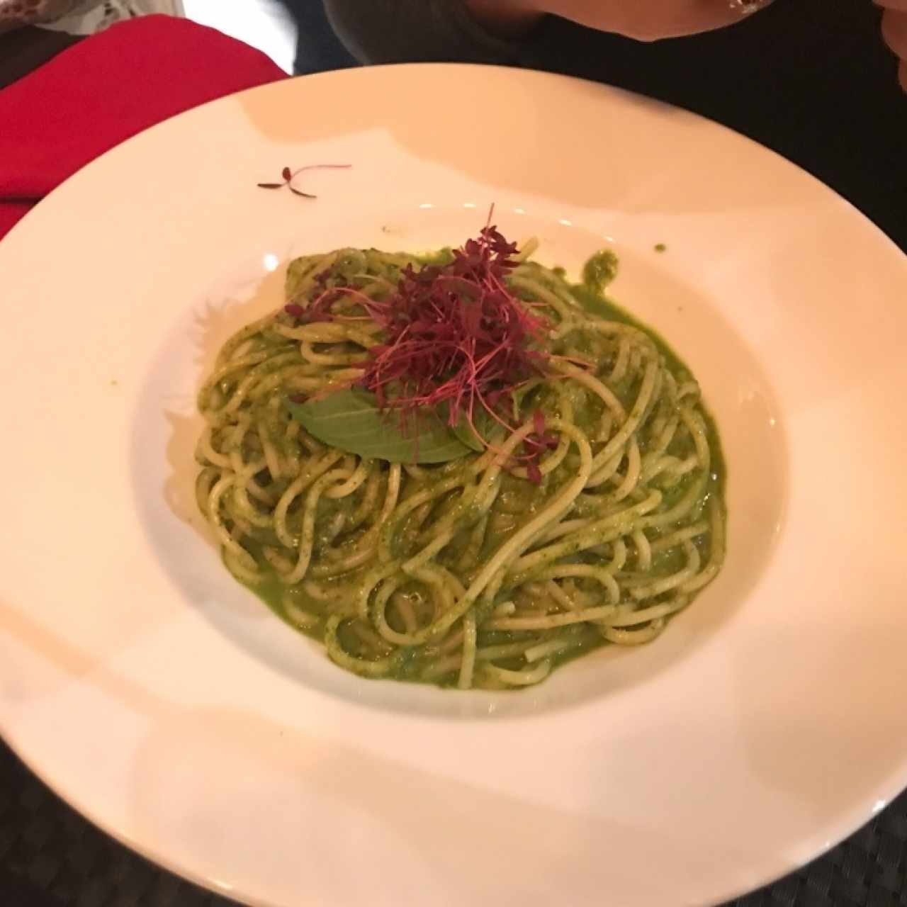 Spaguetti al pesto