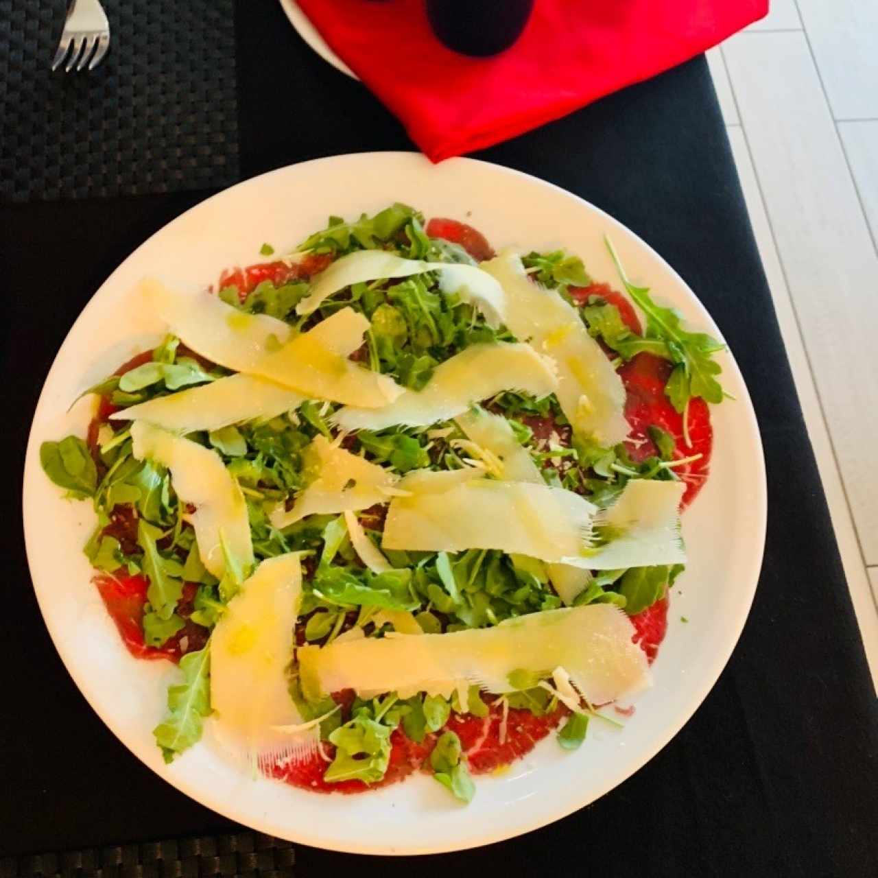 carpaccio de res