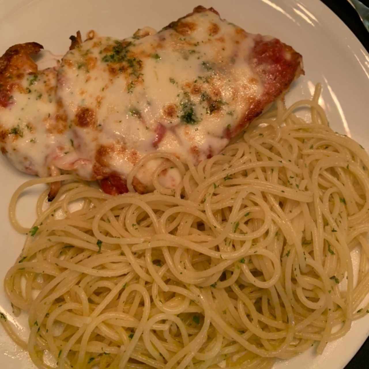 pechuga a la parmesana 