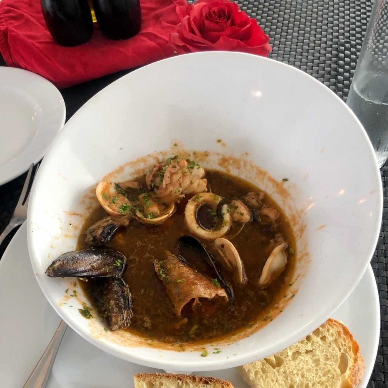 zuppa di frutti di mare 