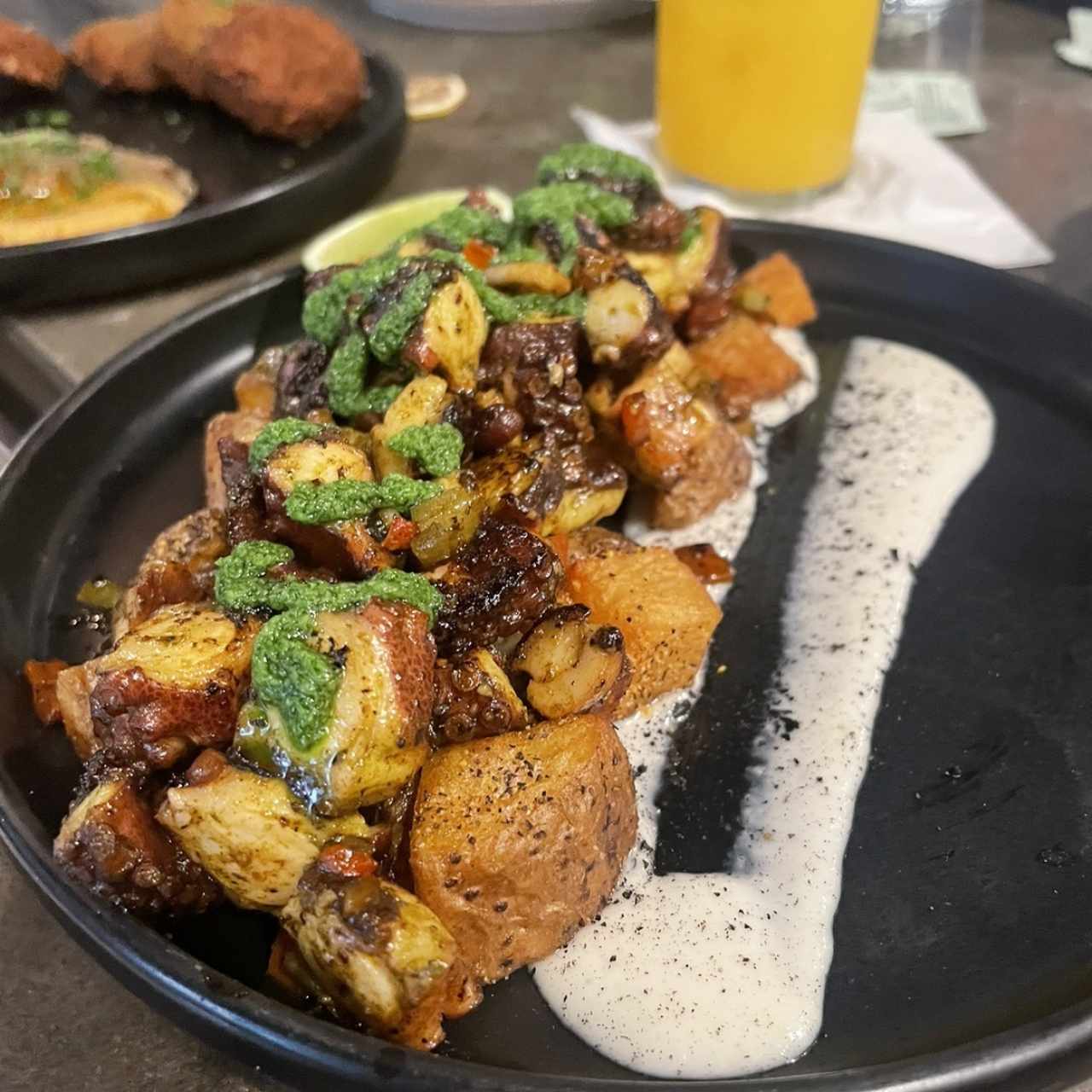 Menú - El Pulpo