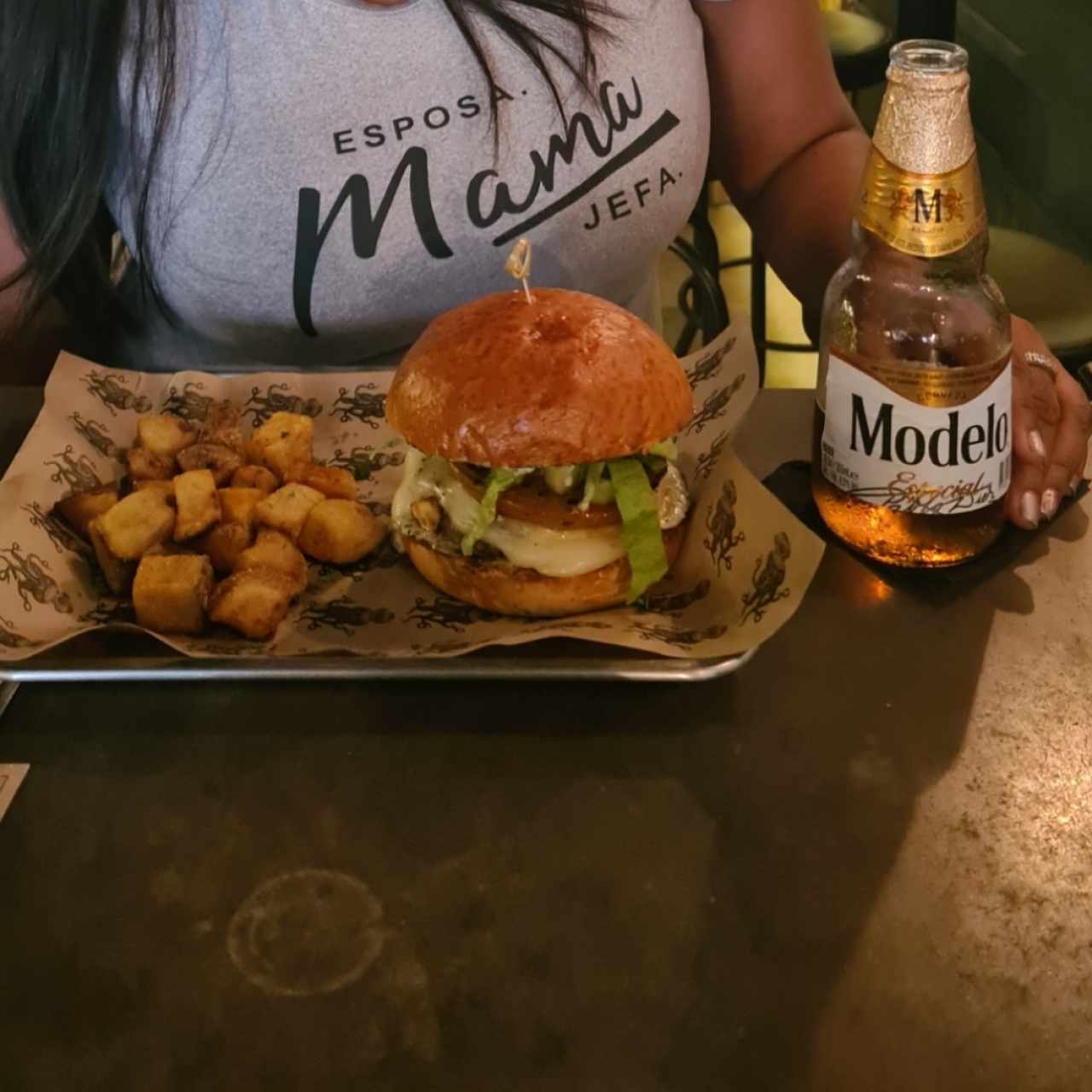 hamburguesa del burger week 
