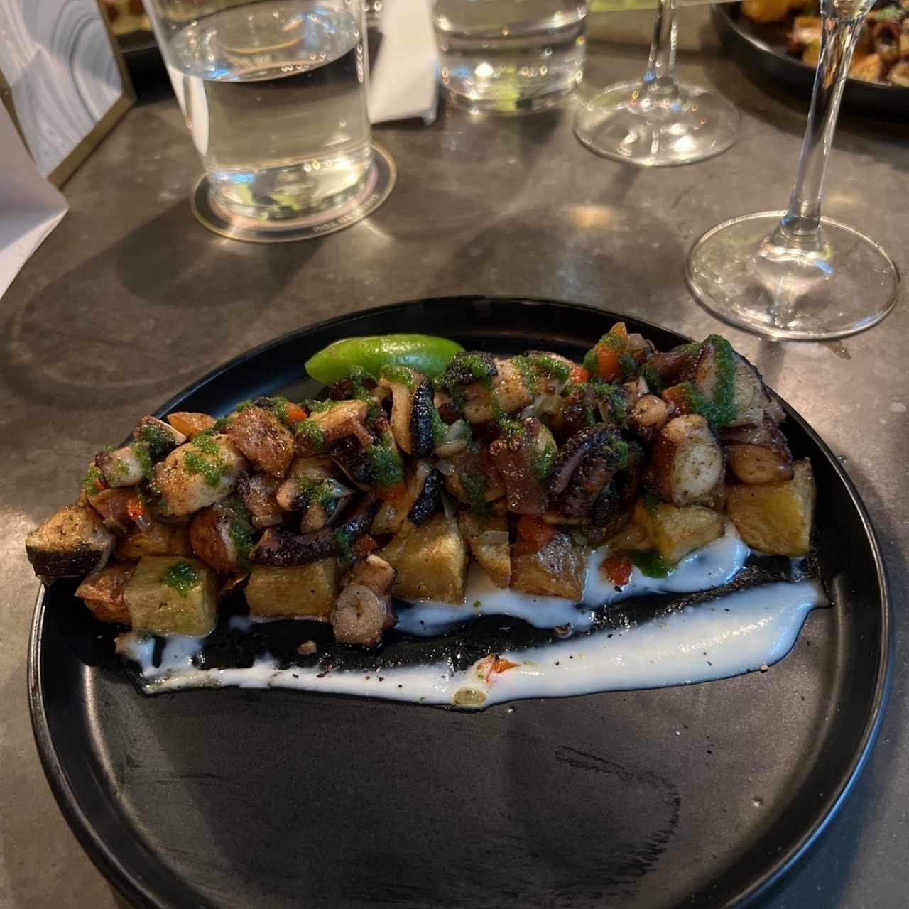 Menú - El Pulpo