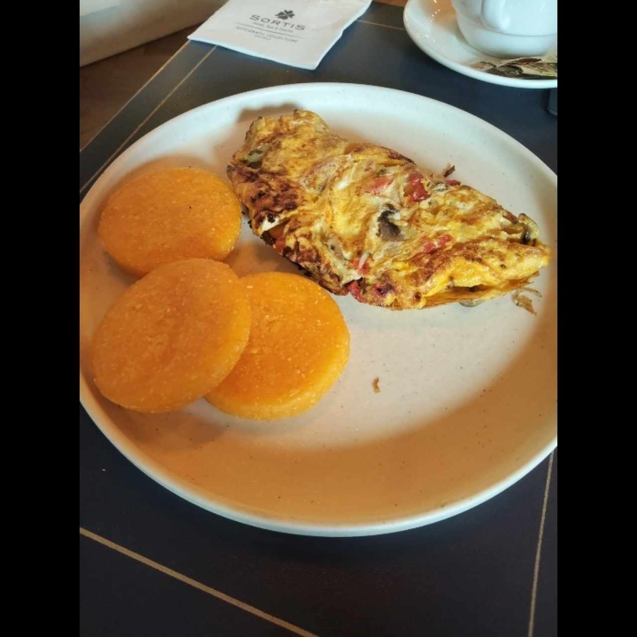 OMELETTE DE TRES HUEVOS O CLARAS