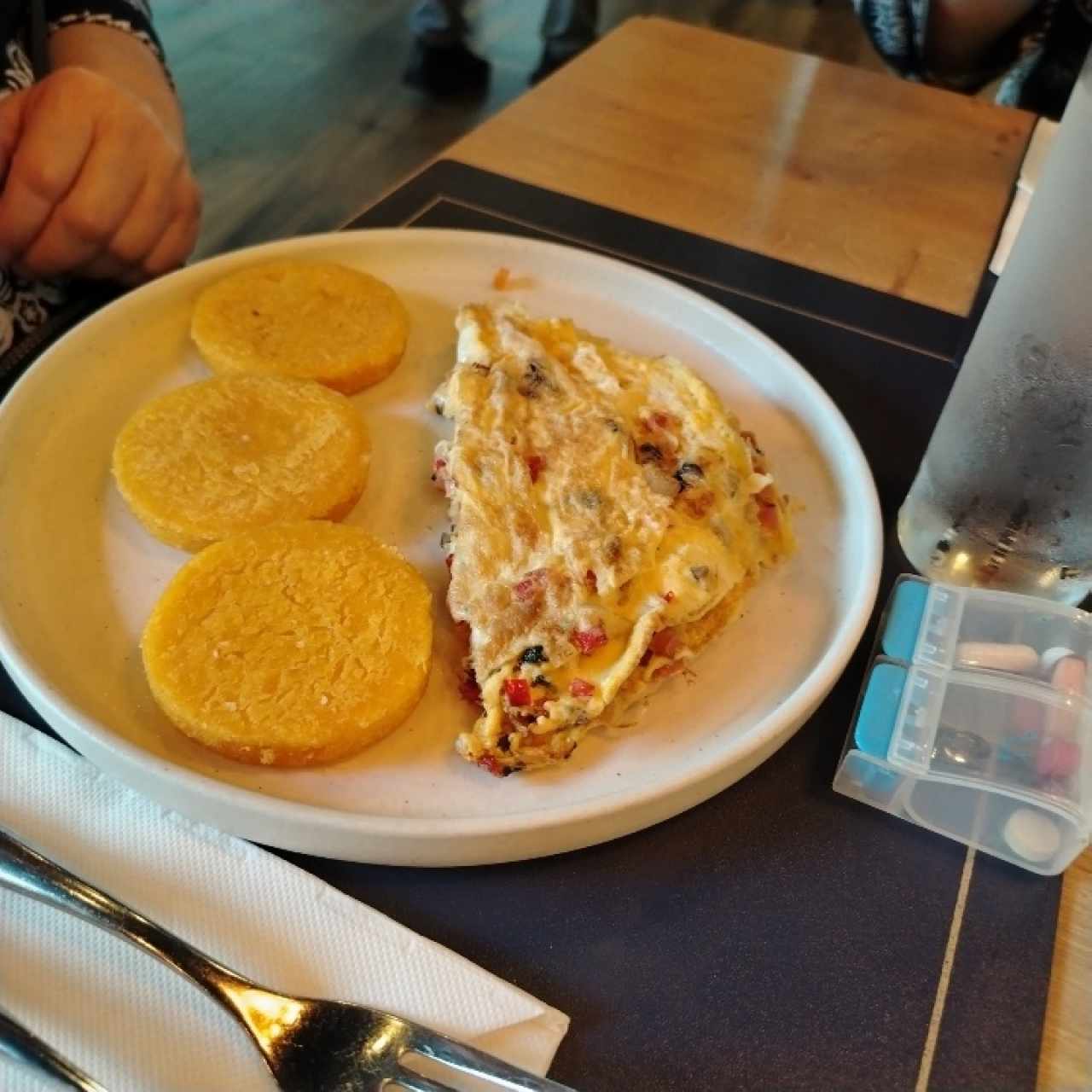 OMELETTE DE TRES HUEVOS O CLARAS