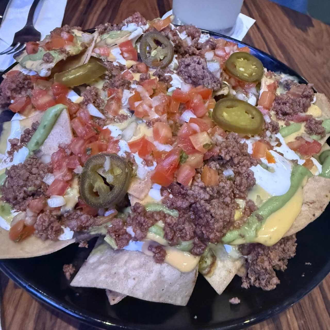 NACHOS DE POLLO o CARNE