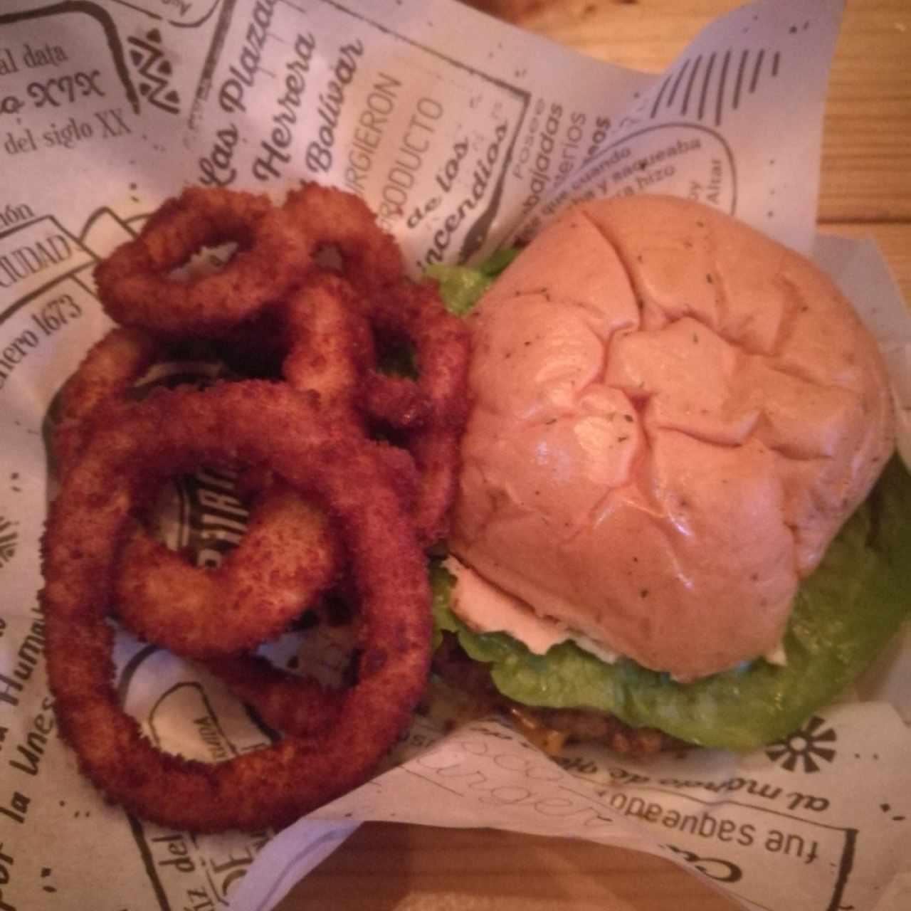 hamburguesa la bóveda