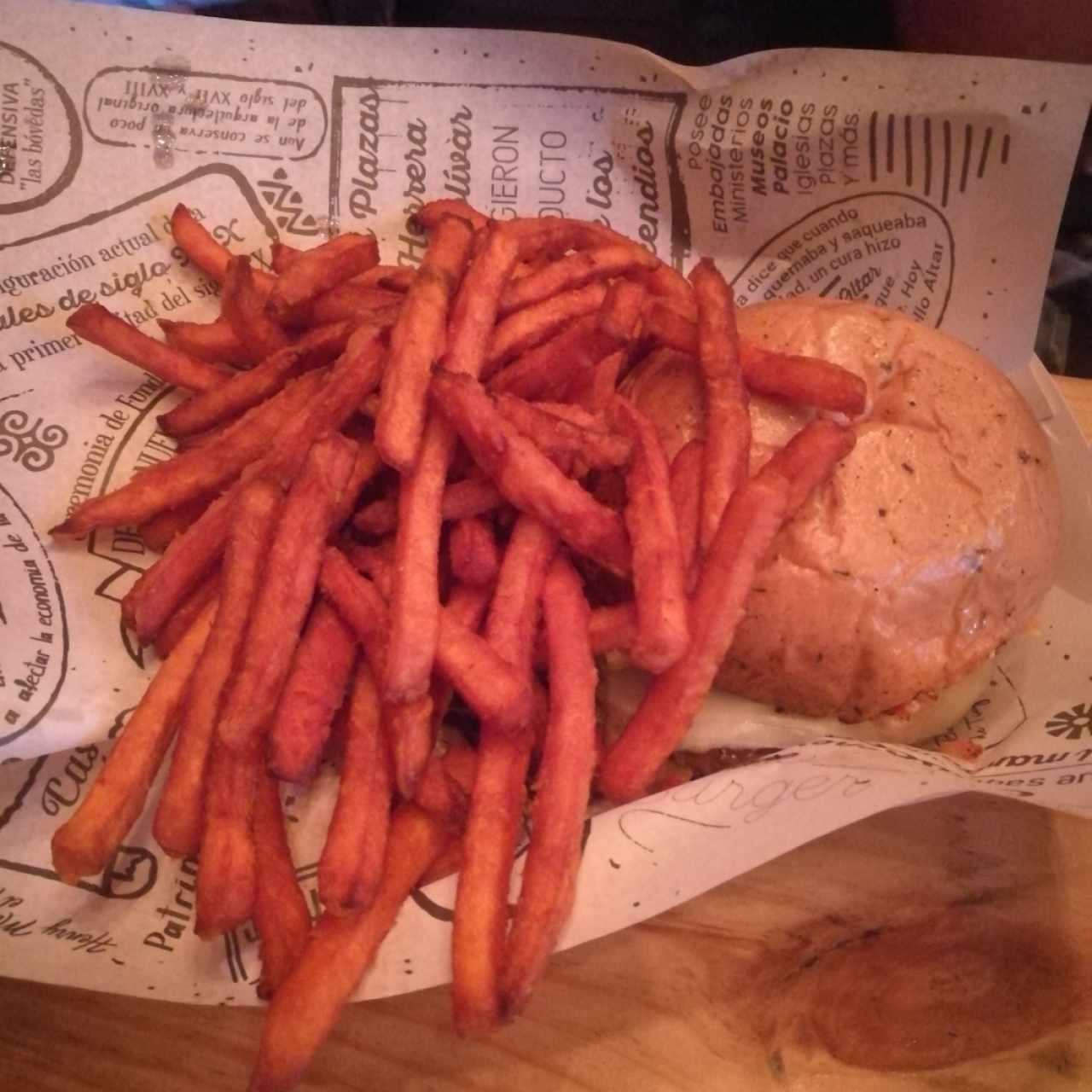 hamburguesa la mexicana