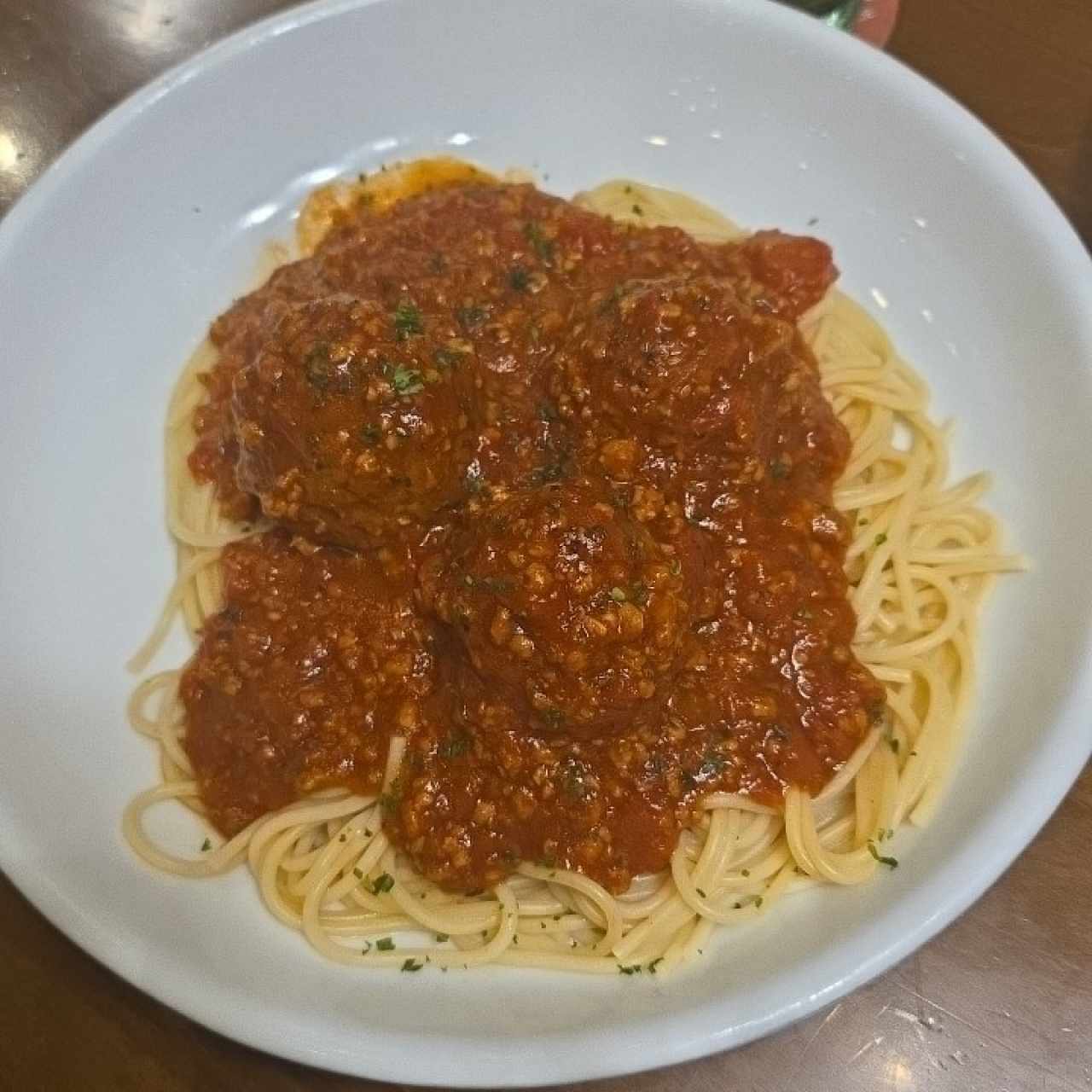 Classic Entreés - Spaguetti & Meatballs