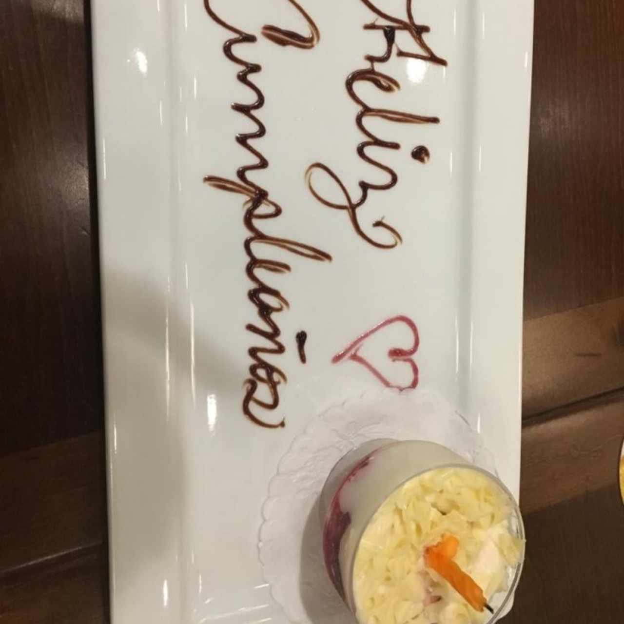 cortesía de cumpleaños