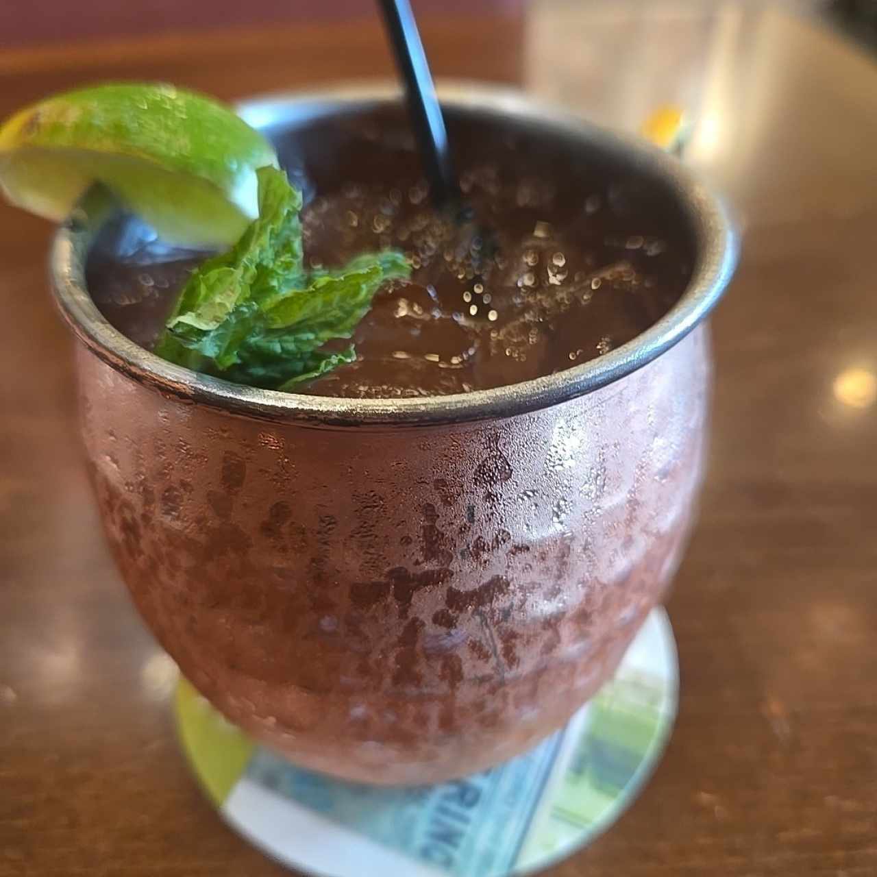 strawberry Moscou Mule