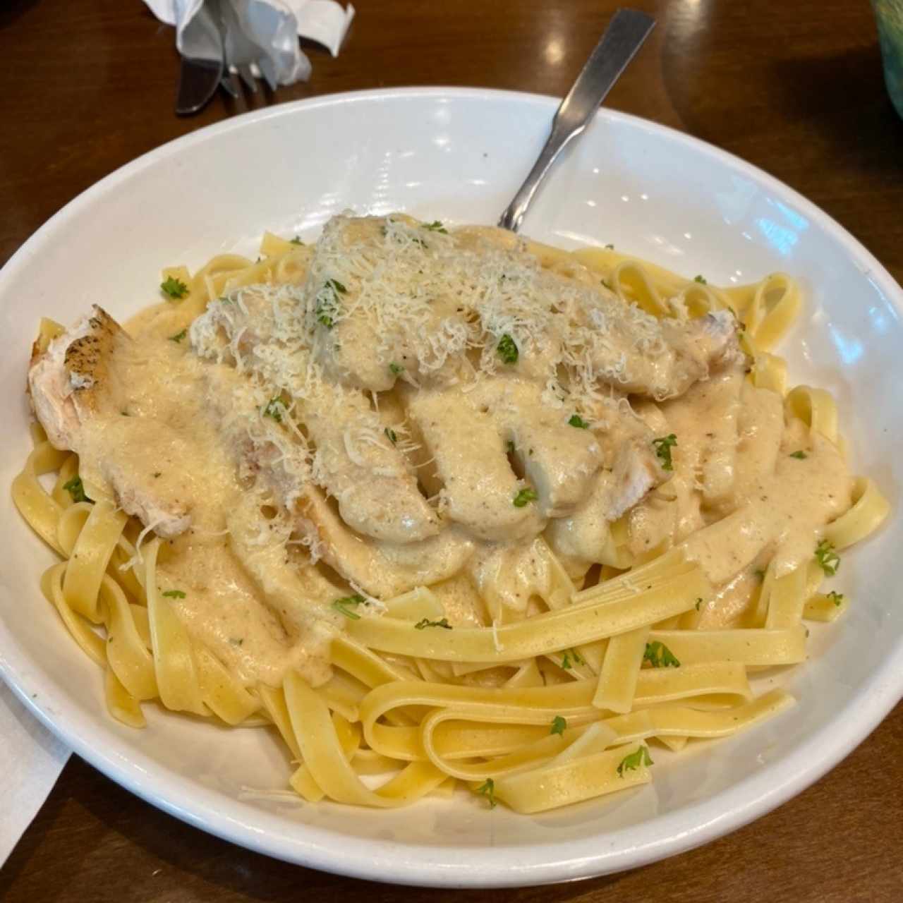 Clasicas Favoritas - Chicken Alfredo