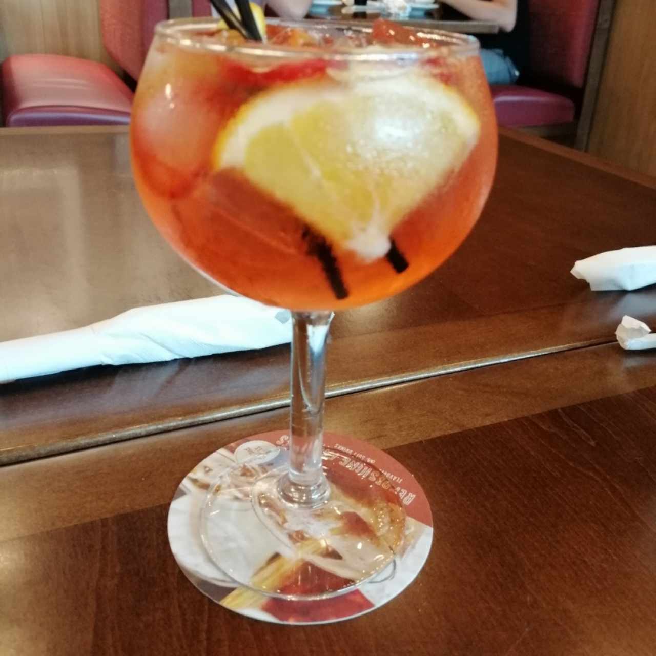 Watermelon sangría 
