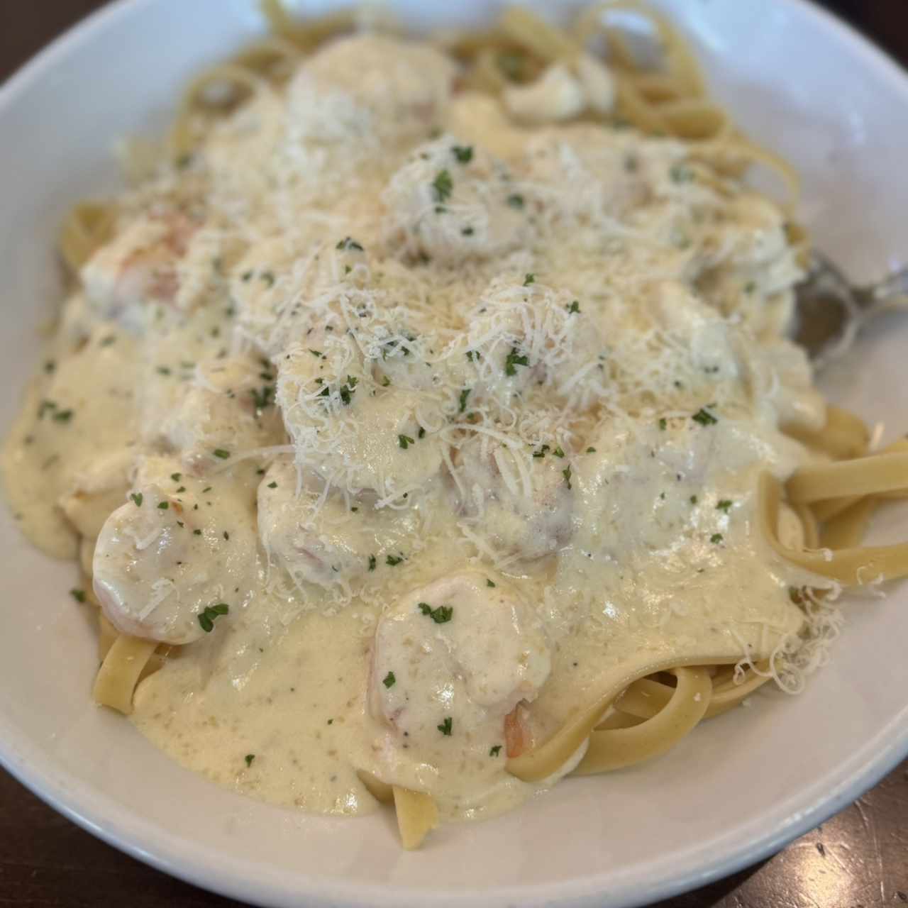 Amazing Alfredos - Shrimp Alfredo