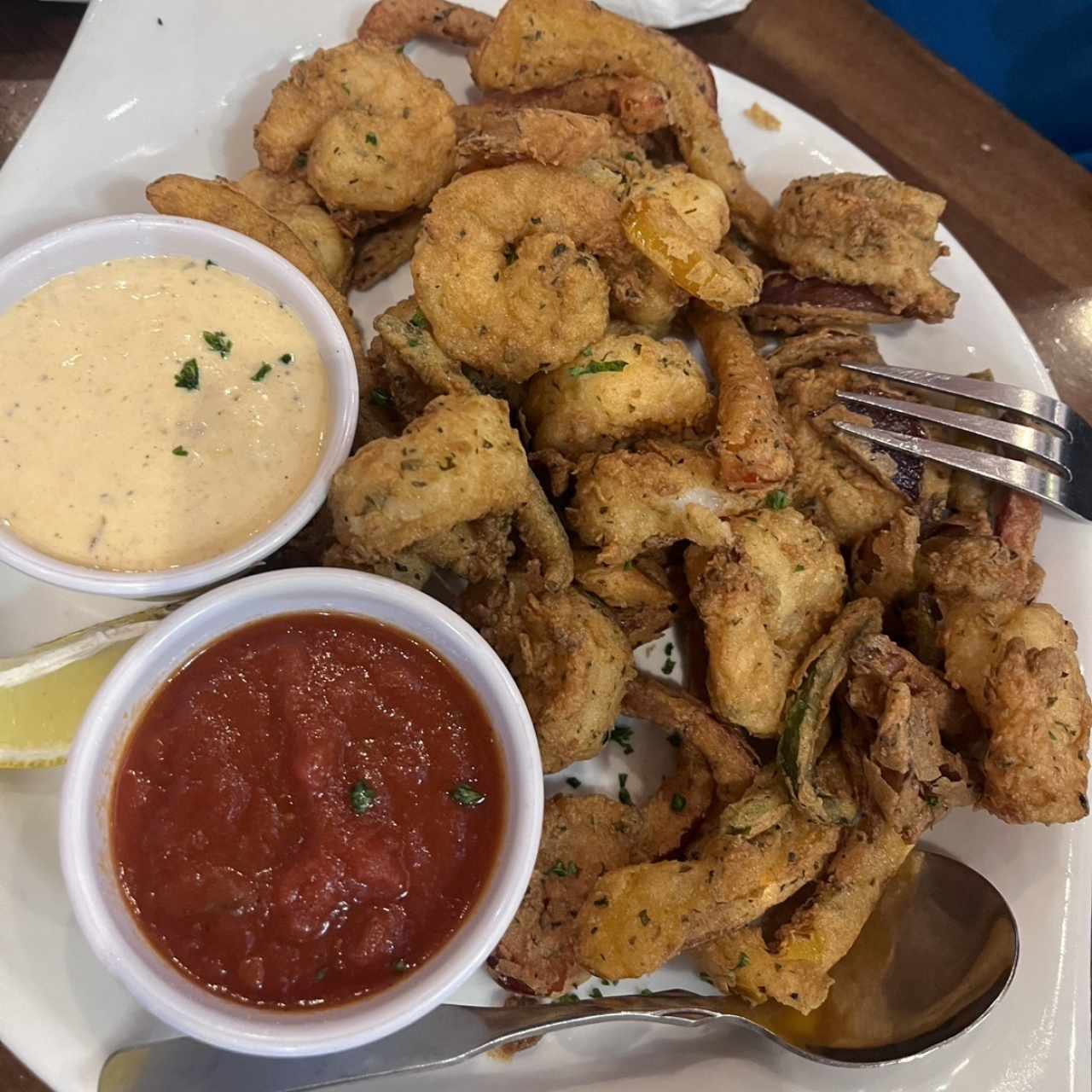 Appetizers - Shrimp Fritto Misto