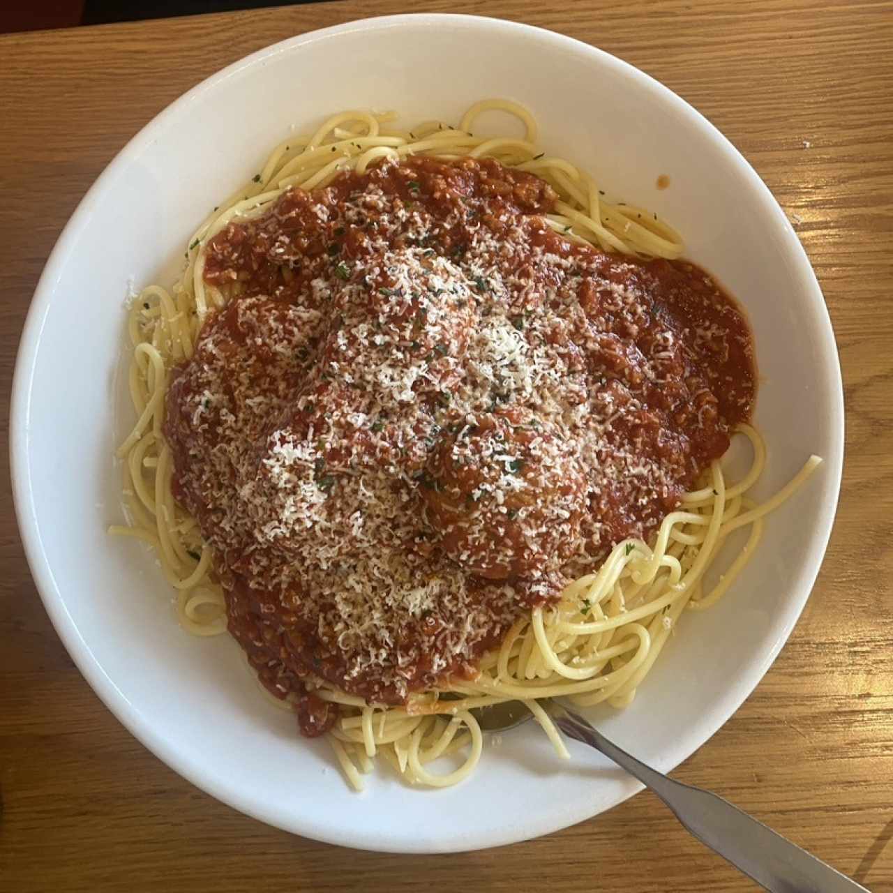 Classic Entreés - Spaguetti & Meatballs