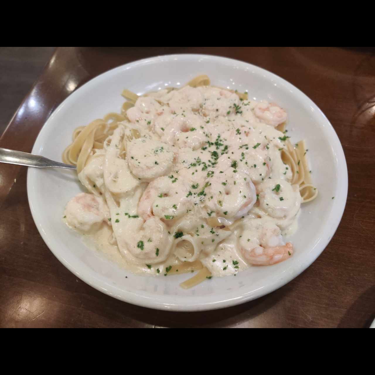 Amazing Alfredos - Shrimp Alfredo