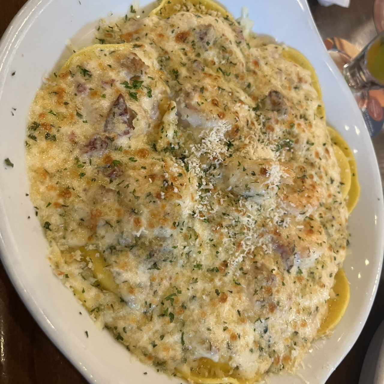 Stuffed Pastas - Ravioli Carbonara