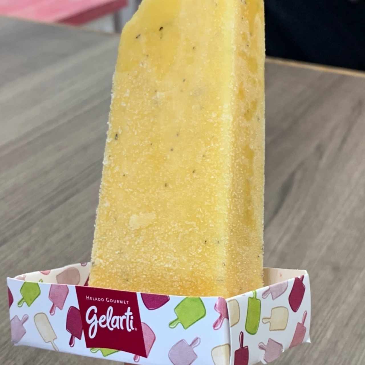 Paleta Maracuyá con Leche Condensada