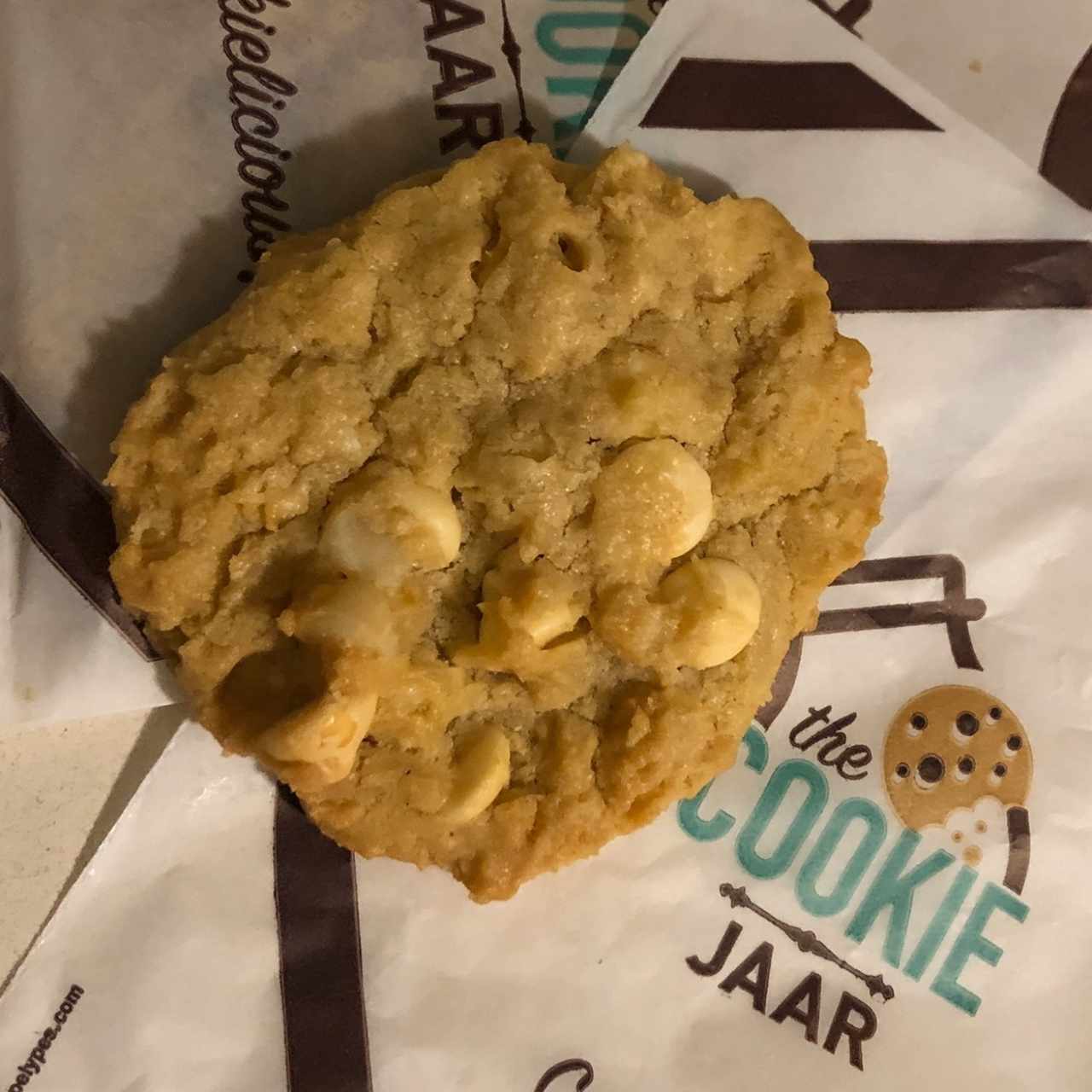 Macadamia con chocolate blanco