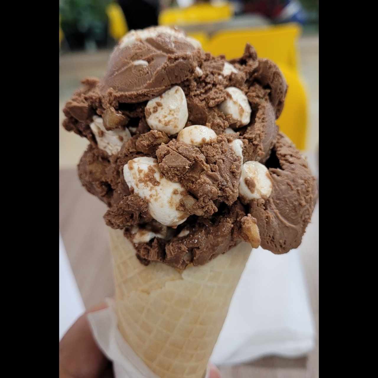 chocolate con malvas