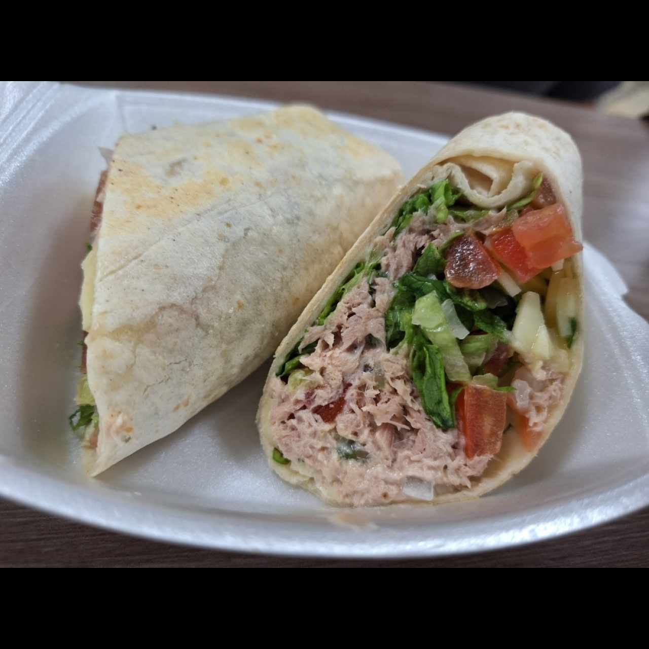 wraps de tuna